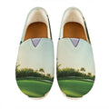 Golf Course Print Casual Shoes