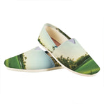 Golf Course Print Casual Shoes