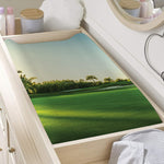 Golf Course Print Changing Pad Cover