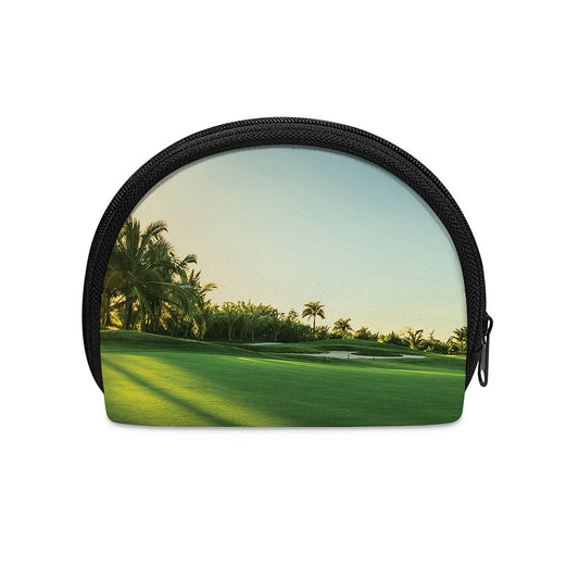 Golf Course Print Coin Purse