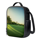 Golf Course Print Crossbody Lunch Bag