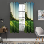 Golf Course Print Curtain