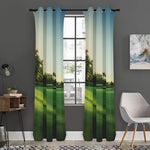 Golf Course Print Curtain