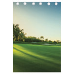 Golf Course Print Curtain