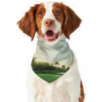 Golf Course Print Dog Bandana