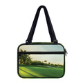 Golf Course Print Double Strap Bible Bag