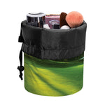 Golf Course Print Drawstring Makeup Bag