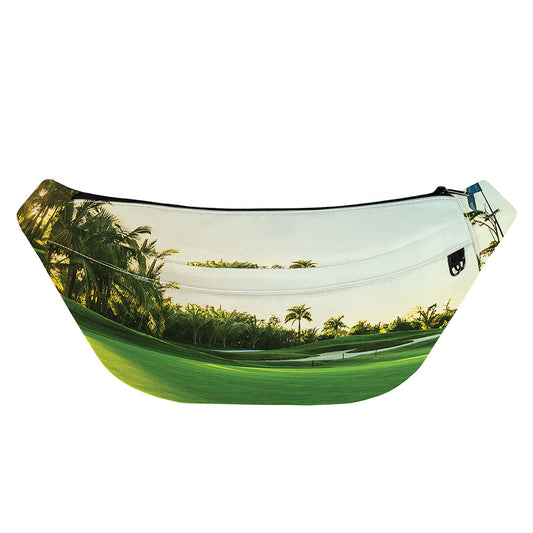 Golf Course Print Fanny Pack