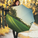 Golf Course Print Foldable Umbrella