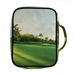 Golf Course Print Front Pocket Bible Bag