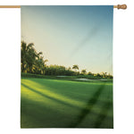 Golf Course Print House Flag
