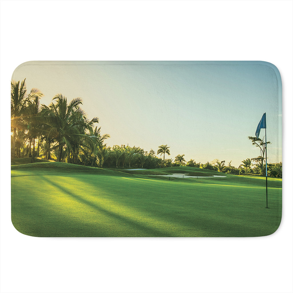 Golf Course Print Indoor Door Mat