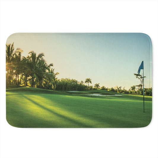 Golf Course Print Indoor Door Mat