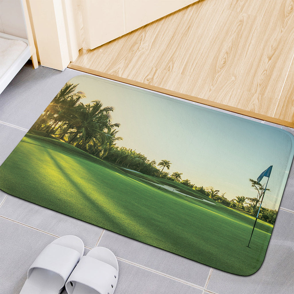 Golf Course Print Indoor Door Mat
