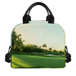 Golf Course Print Insulated Lunch Bag