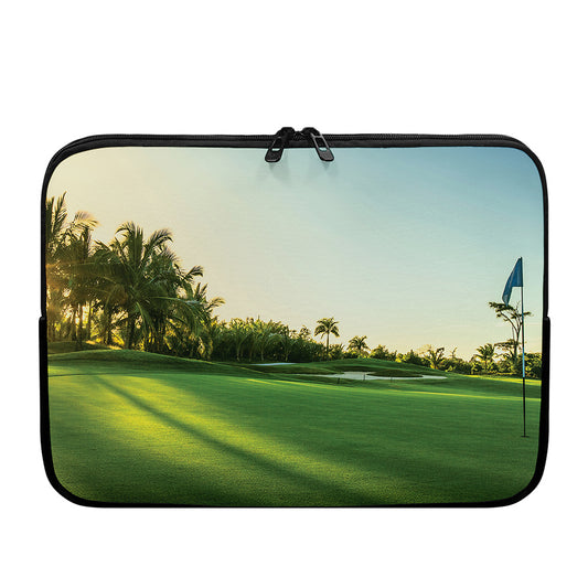 Golf Course Print Laptop Sleeve