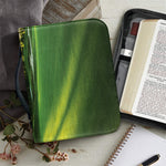 Golf Course Print Leather Bible Cover