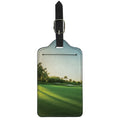 Golf Course Print Luggage Tag