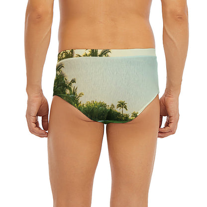 Golf Course Print Men's Briefs
