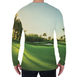 Golf Course Print Men's Long Sleeve T-Shirt