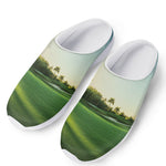 Golf Course Print Mesh Casual Shoes