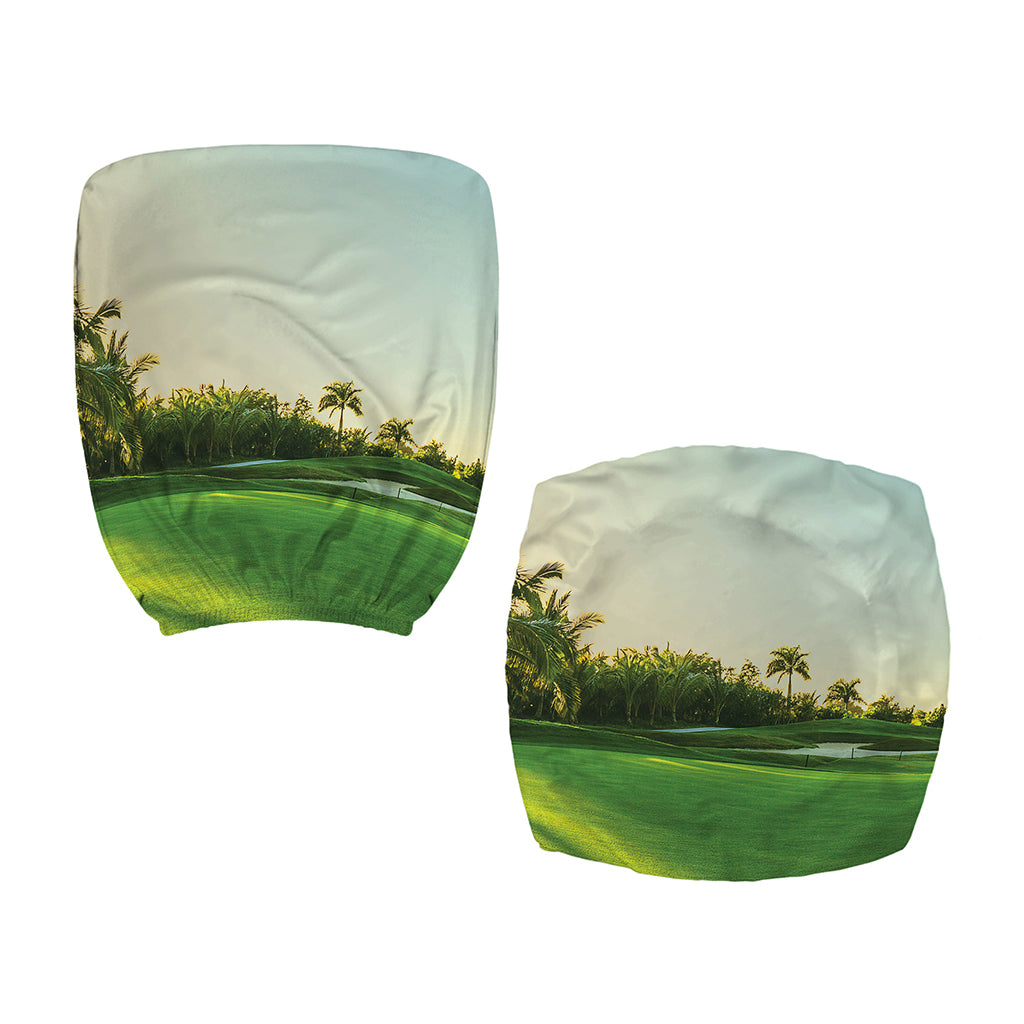 Golf Course Print Office Chair Cover