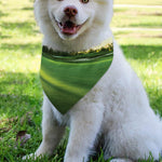 Golf Course Print Over The Collar Dog Bandana