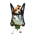 Golf Course Print Pet Carrier Backpack