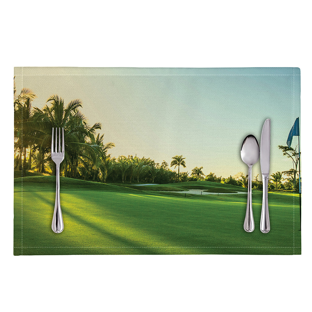 Golf Course Print Placemat