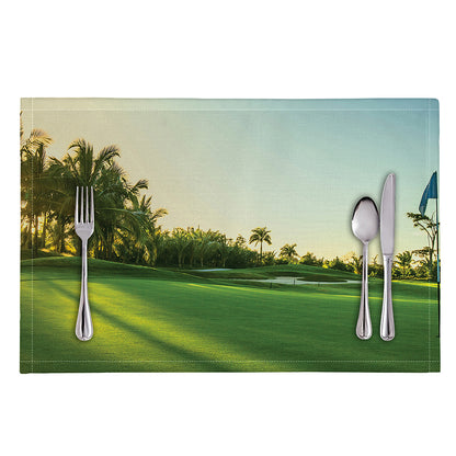 Golf Course Print Placemat