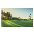 Golf Course Print Polyester Doormat