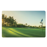 Golf Course Print Polyester Doormat
