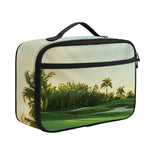 Golf Course Print Portable Lunch Bag