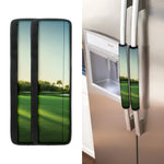 Golf Course Print Refrigerator Handle Covers
