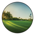 Golf Course Print Round Floor Mat
