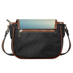 Golf Course Print Saddle Bag
