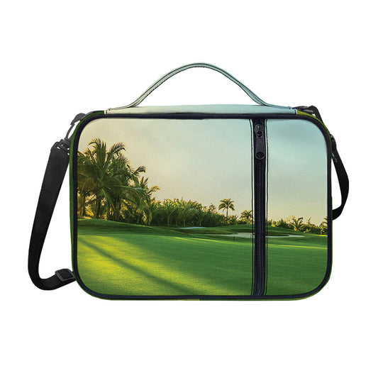 Golf Course Print Shoulder Strap Bible Bag