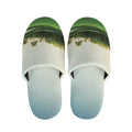 Golf Course Print Slippers