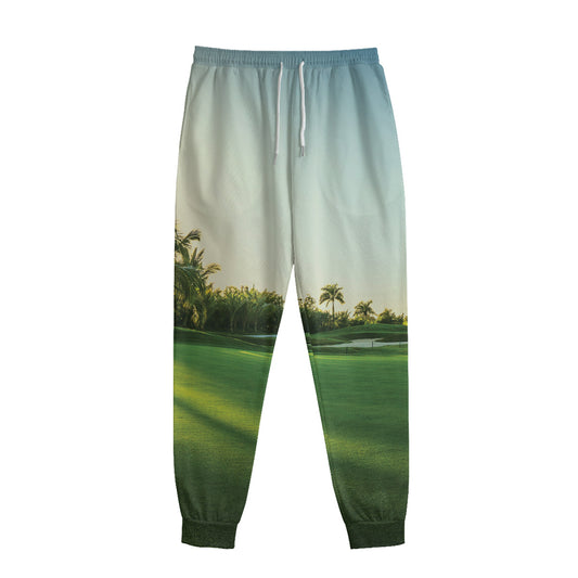 Golf Course Print Sweatpants