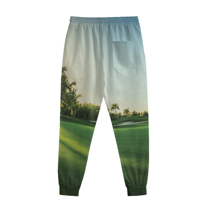 Golf Course Print Sweatpants