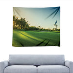 Golf Course Print Tapestry