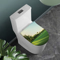Golf Course Print Toilet Lid Cover