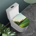Golf Course Print Toilet Lid Cover