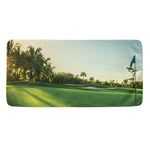 Golf Course Print Towel