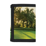 Golf Course Print Trifold Wallet