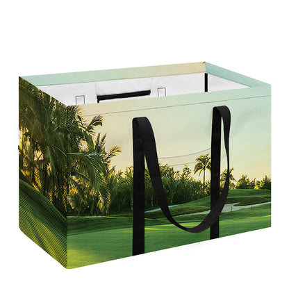 Golf Course Print Utility Tote Bag