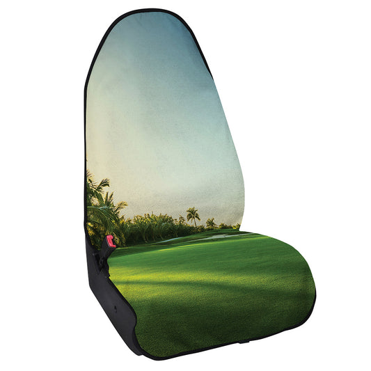 Golf Course Print Waterproof Car Seat Cover