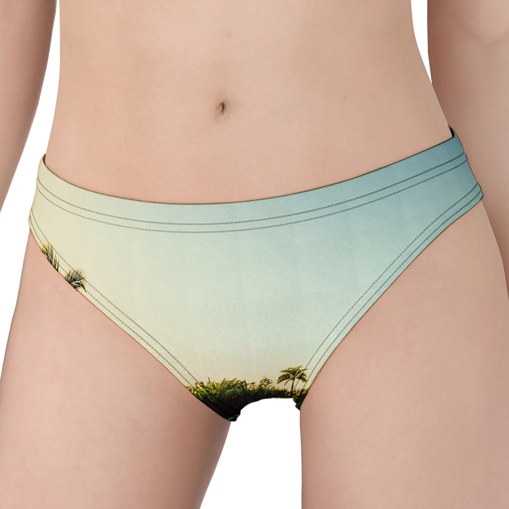 Golf Course Print Women's Panties