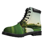 Golf Course Print Work Boots