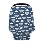 Good Night Koala Pattern Print Baby Seat Cover